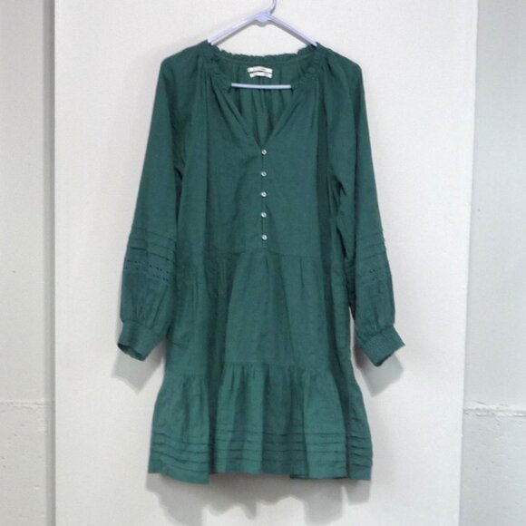 ANTHROPOLOGIE CARRIE TIERED DRESS MEDIUM - Picture 2 of 9